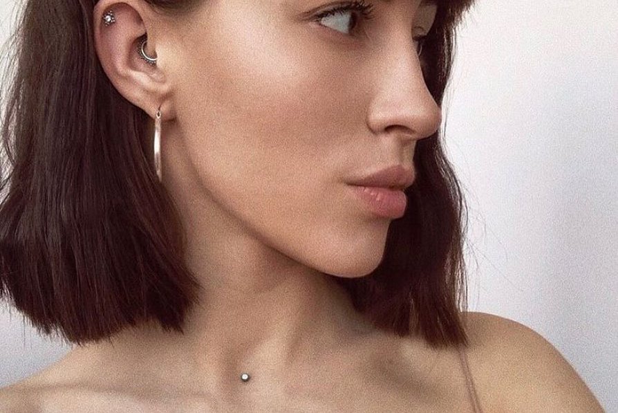 Piercing ucha i mikrodermal — VEAN TATTOO Olsztyn