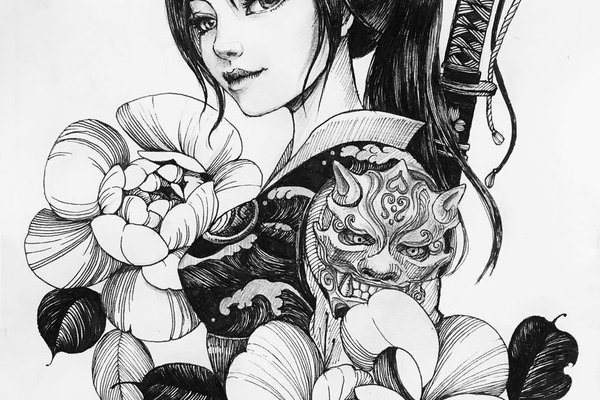 1615923441_24-p-tatu-geisha-eskiz-28.jpg