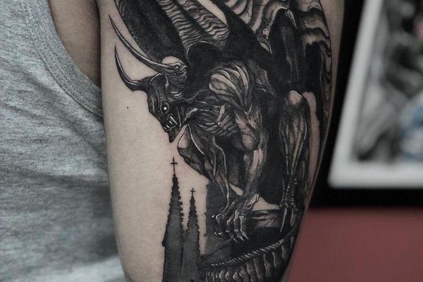24-Gargoyle-Tattoos