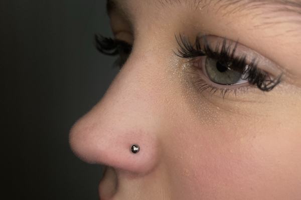 Nostril piercing
