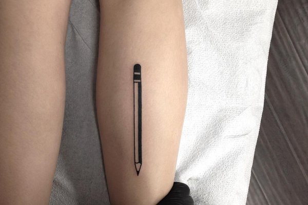 Black-and-grey-pencil-tattoo