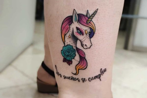Delicate-Unicorn-Tattoo-Color-Idea