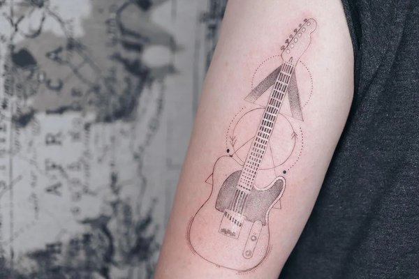 bass-guitar-tattoo-ideas