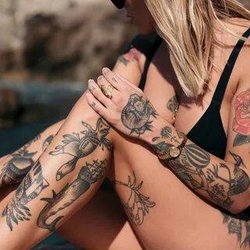 Świeży tatuaż a słońce