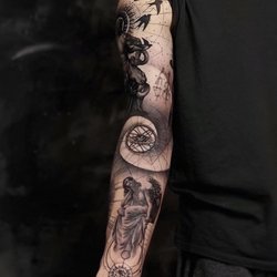 Tatuaże Męskie Rękaw