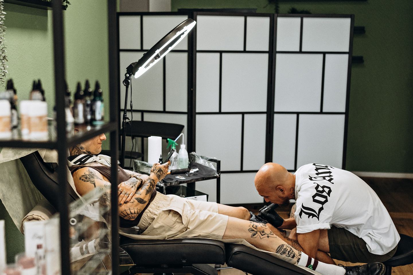 Tatuaż w studiu VEAN TATTOO zgodnie ze standardami