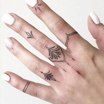 тату на пальцах (23)