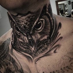 Tatuaże Męskie na Szyję